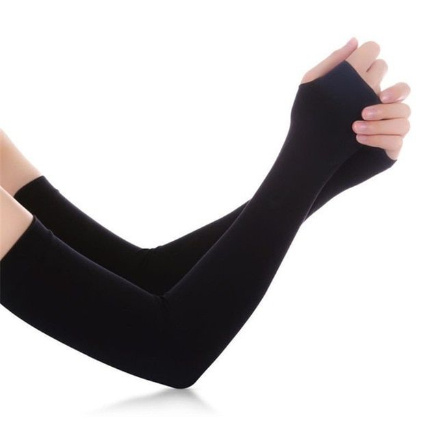 5Pairs Arm Sleeves Car Interior UV Sun Protection Cuff Cover Protective Arm Sleeve Bike Arm Warmers Sleeves Motorcycle Gloves 5pairs