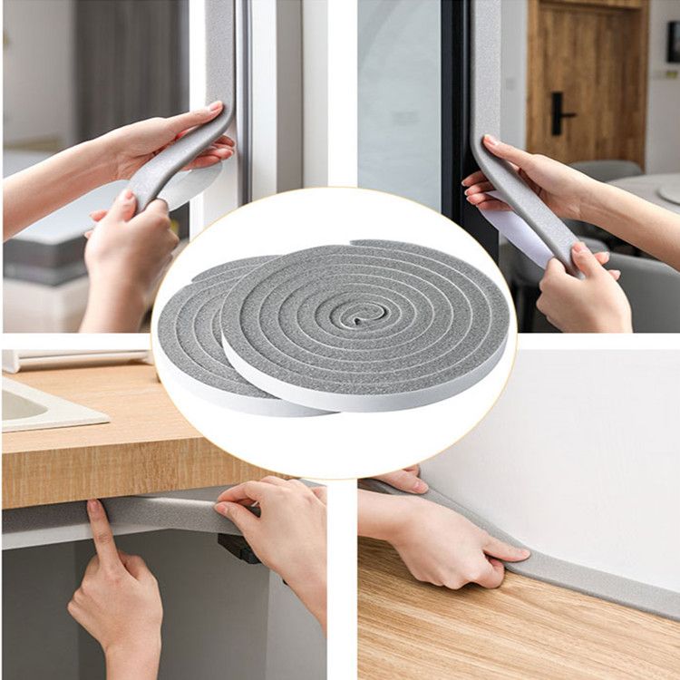 2M4M Self-Adhesive Sponge Foam Insulation Tape Door Window