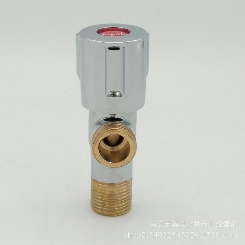 15mm Interface Triangular Valve Water Toilet Copper Core Angle Valve N1.