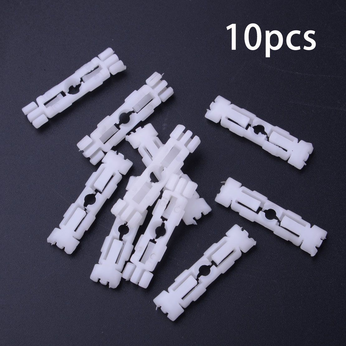 Beler 10pcs Roof Rail Bar Cutter Clips Moulding 19