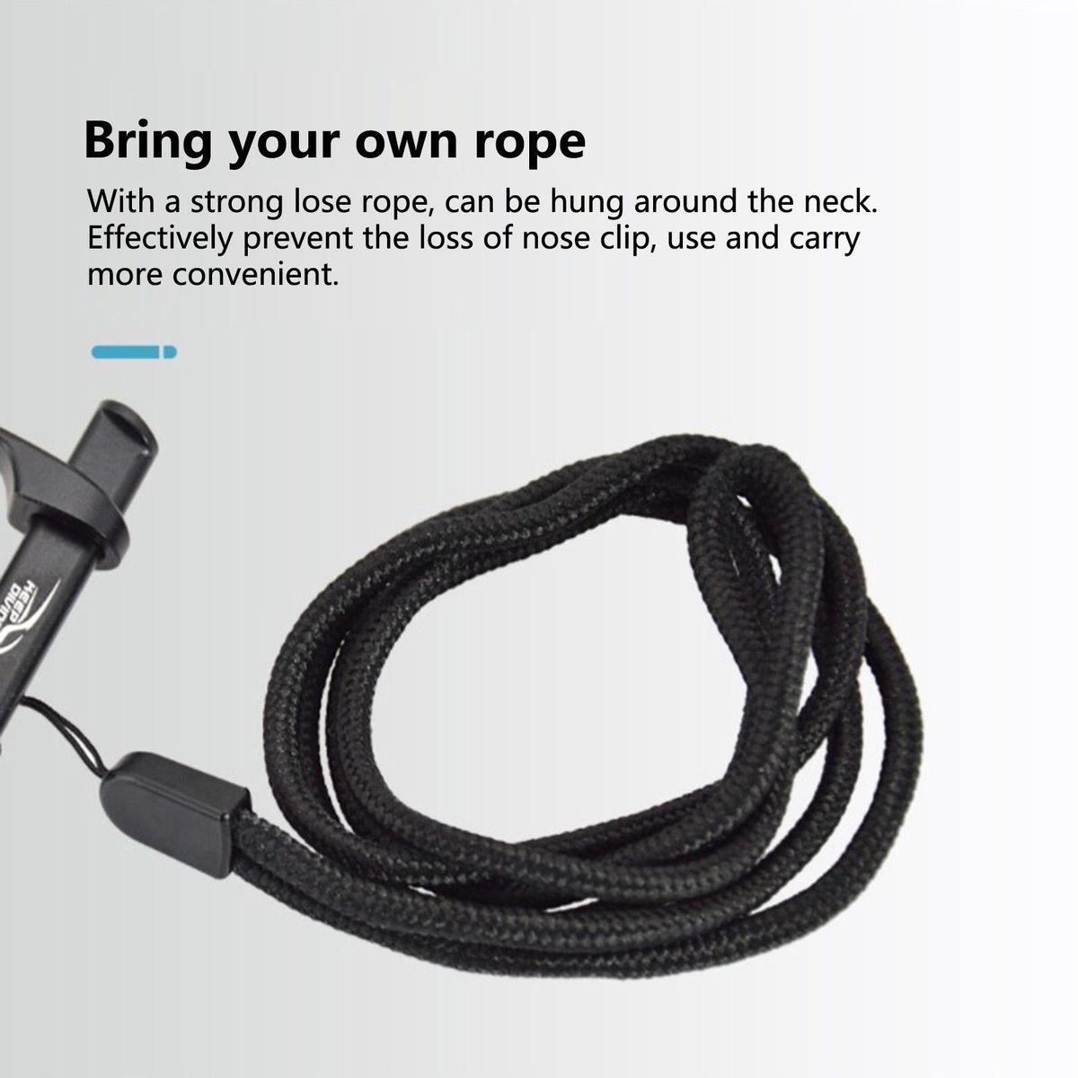 Nose Clip Waterproof Swimming Nose Clip Black