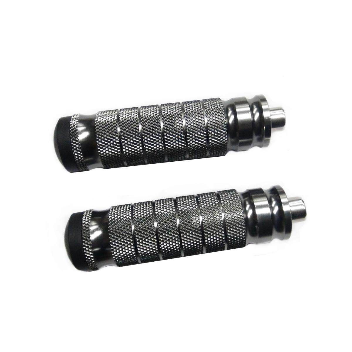 Aluminum Folding Motorcycle Rearset Footrests Footpeg Foot Pegs Pedal Titanium Color