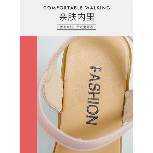 Ladies Breathable High Heels-Pink