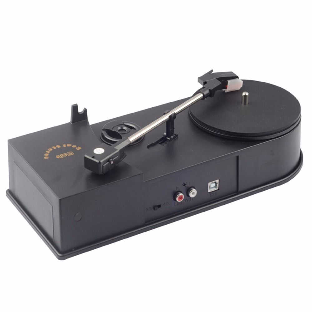USB Portable Mini Vinyl Turntable Audio Player Vinyl Turntable To MP3/WAV/CD Converter Mini Phonograph Turntable Record EC008-1