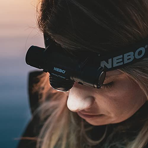 NEBO Transcend 1000Lumen Headlamp Flashlight 5 Mode Recharge