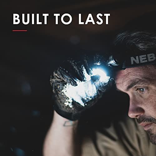 NEBO Transcend 1000Lumen Headlamp Flashlight 5 Mode Recharge