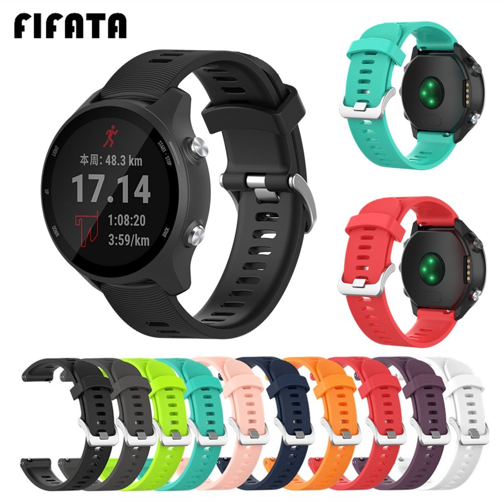 Fifata 20mm Bracelet Band For Garmin Forerunner 24