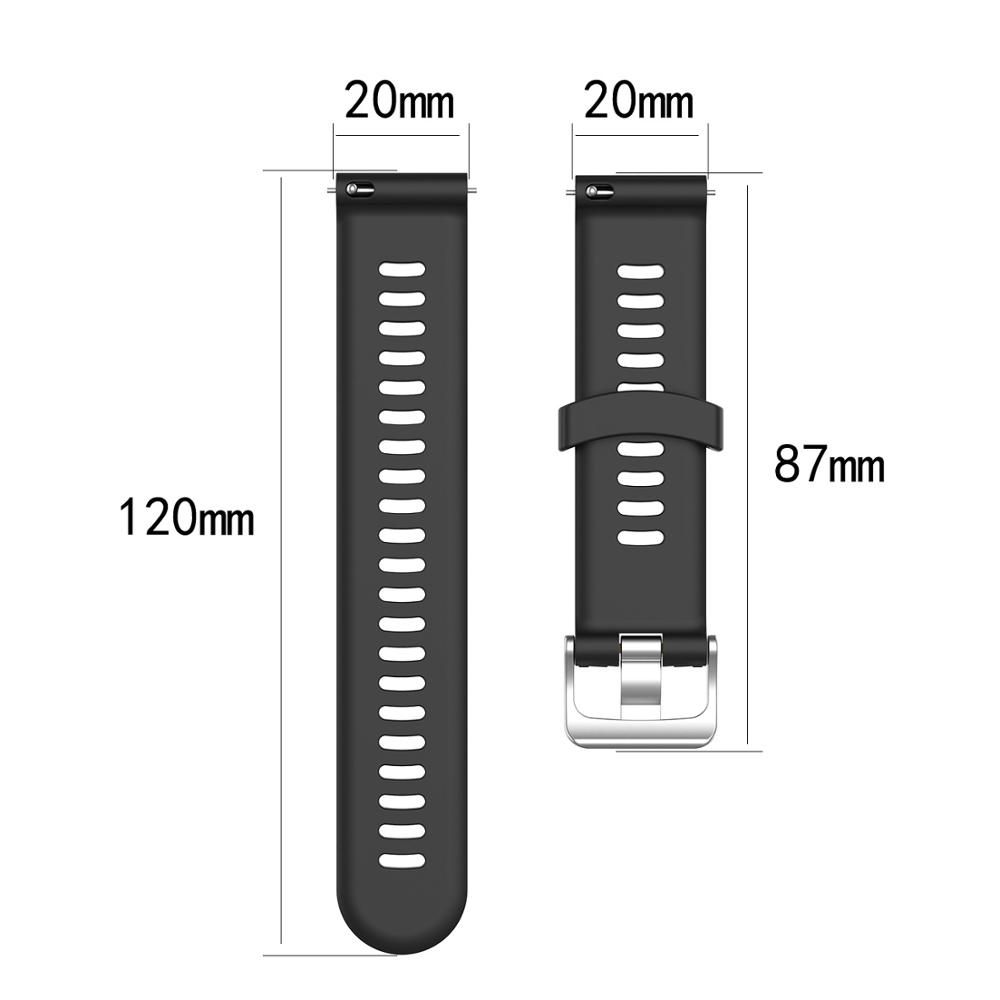 Fifata 20mm Bracelet Band For Garmin Forerunner 24