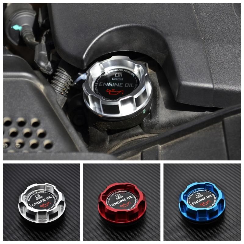 Aluminum ENGINE Oil Cap For Honda Accord SI Element ACURA INTEGRA S2000 PRELUDE  PRELUDE Civic Fit car accessories Mugen Power