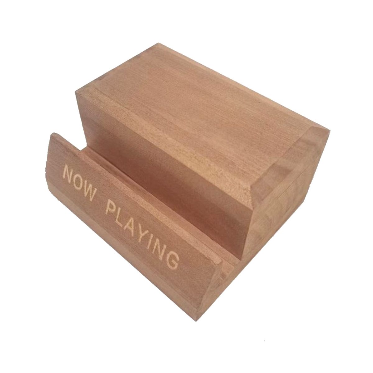 CD Record Stand Wood Vinyl Tabletop Holders LP Music