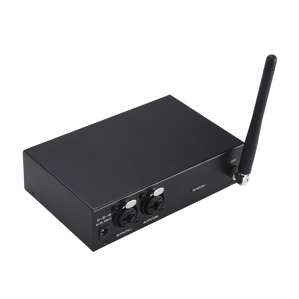 S2 Wireless In-ear Monitor Transmitter UHF Stereo IEM System Stage Monitoring