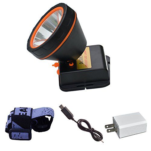 OLIDEAR LED Headlamp Torch Outdoor Rechargeable Bright Flash
