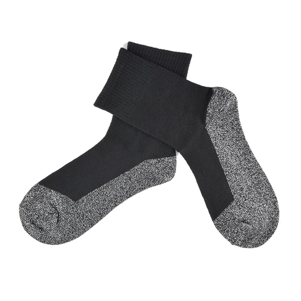 1 Pair Of Compression Socks Aluminized Fiber Warm Socks