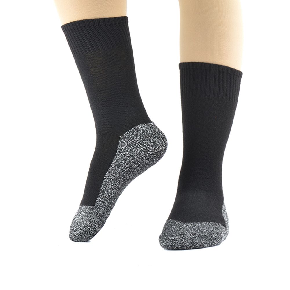 1 Pair Of Compression Socks Aluminized Fiber Warm Socks