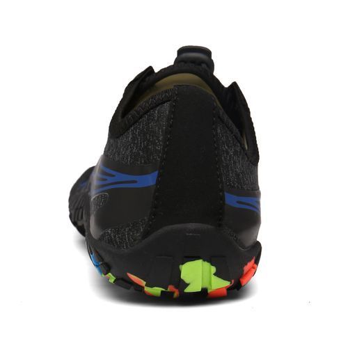 Big Size Mens Water Shoes Beach Diving Climbing Shoes-Black