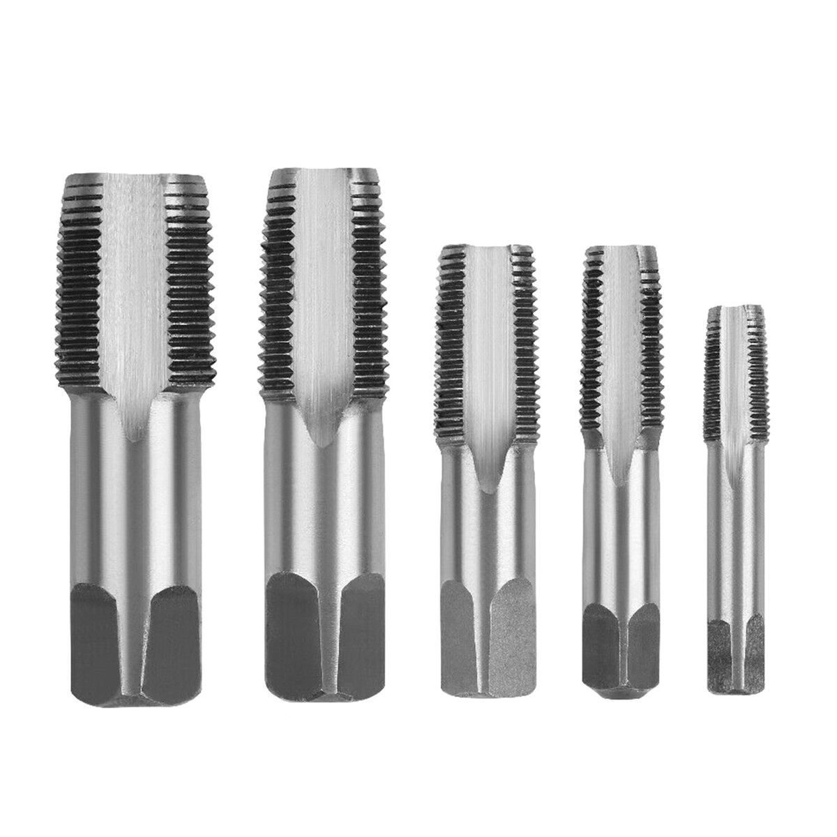 5x NPT  Tap Set Thread Forming  Clean Damaged  Threads 3/4