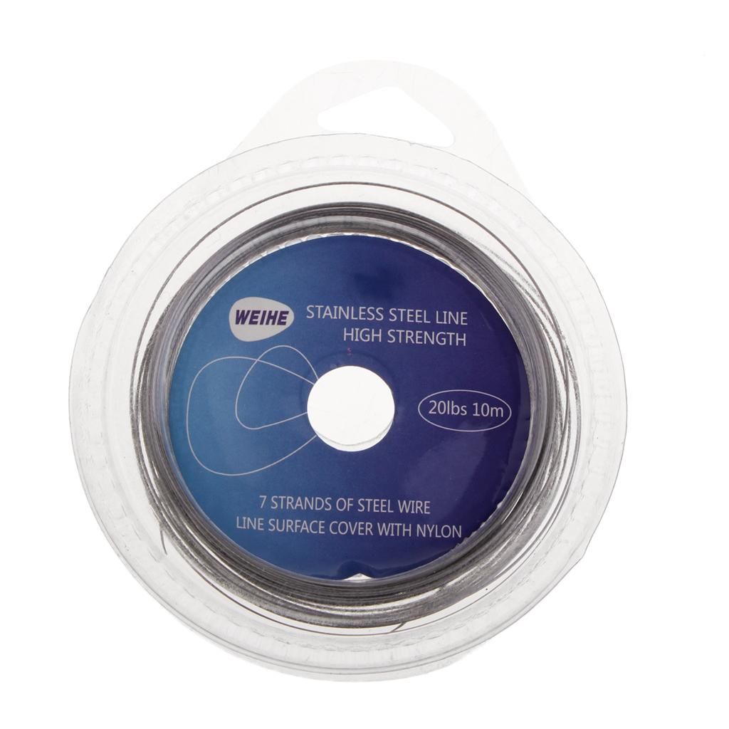 10m Jigging Wire     Wire Stainless Steel Leader