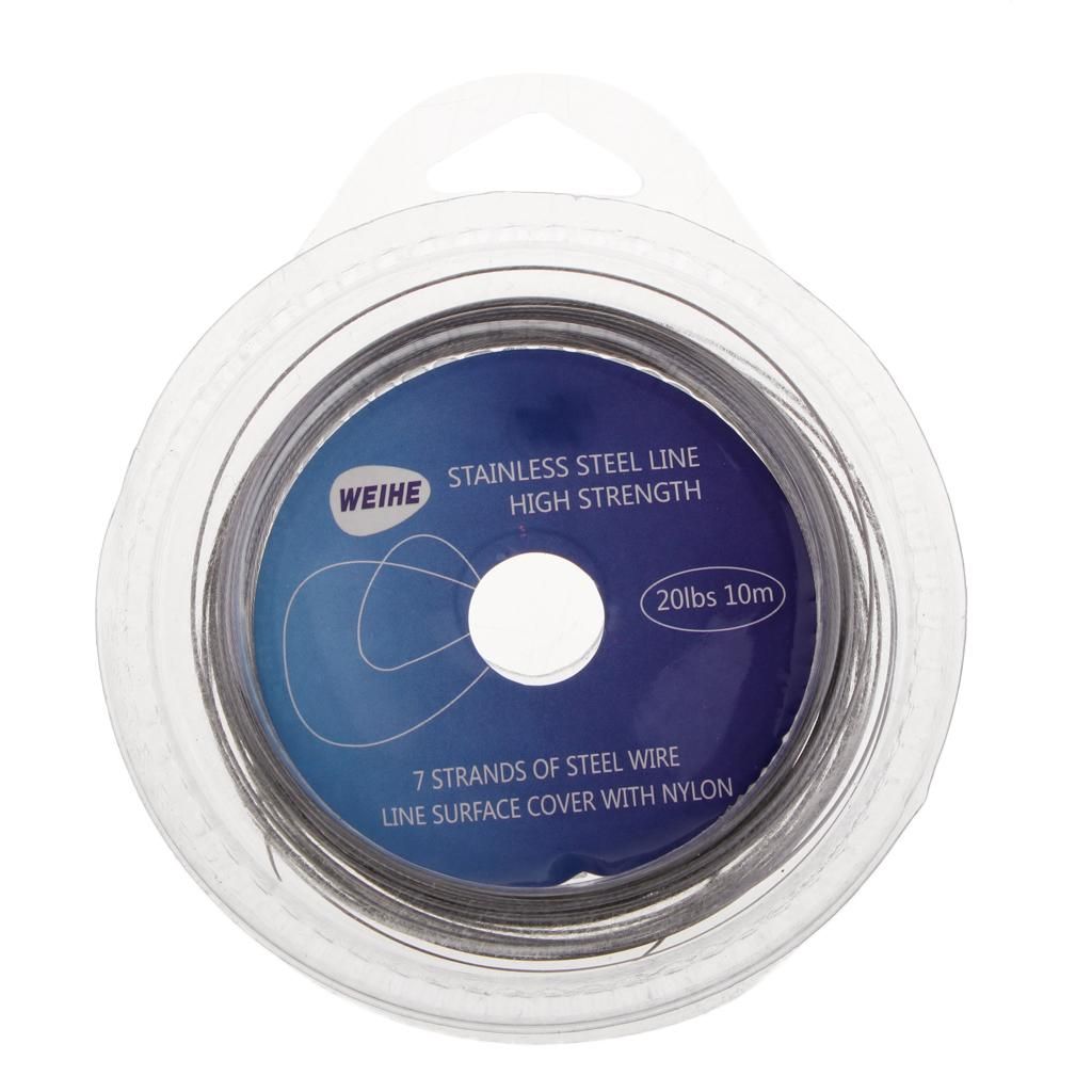 10m Jigging Wire     Wire Stainless Steel Leader