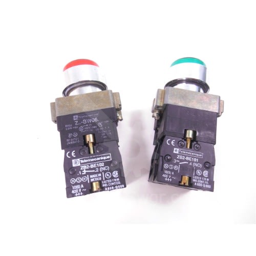 Telemecanique Push Button Switch Xb2ba31 And Xb2ba42 No/nc