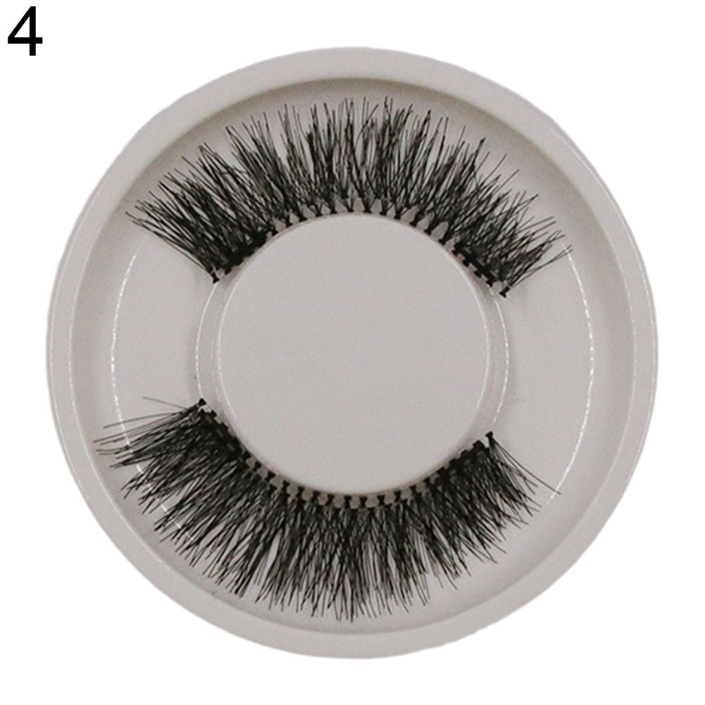 4Pcs Double Magnet False Eyelashes Women 3D Natural Long Soft Lashes Extension-7#