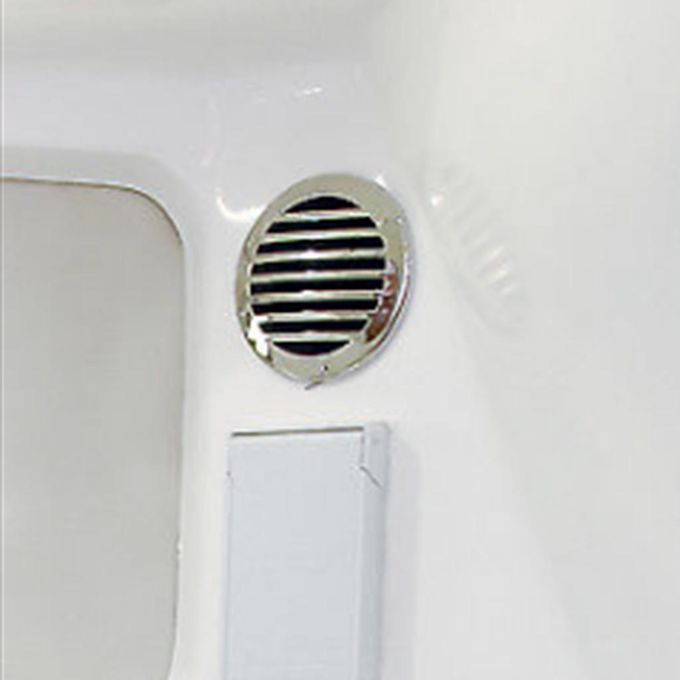 2Pcs RV Marine Boat 3" 76mm Stainless Steel Round Airflow Vent 81932SS