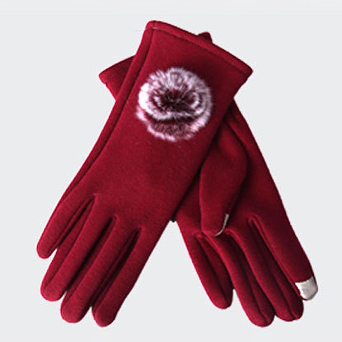 1 Pair Cycling Unisex Adults Sports Motorbike Bicycle Red