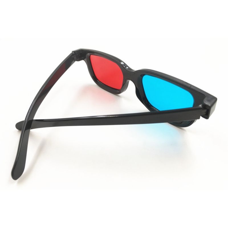 New Stereoscopic 3D Red And Blue Movie Glasses