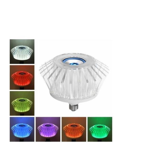 24w Crystal Music Bulb Ceiling Light Led Home Lighting White