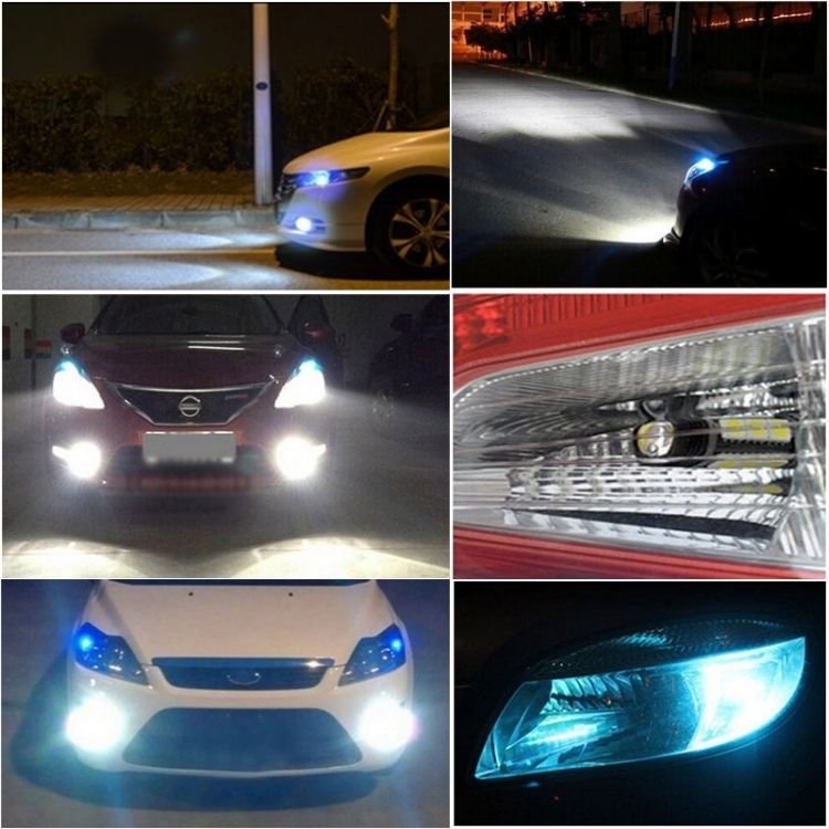 2 PCS H1 4.8W 24 LED SMD 4014 Car Clearance Lights Lamp
