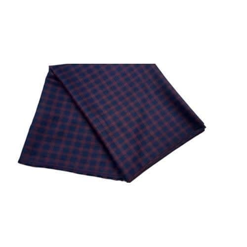 Blue & Wine Checkers/senator Material - 4 Yards
