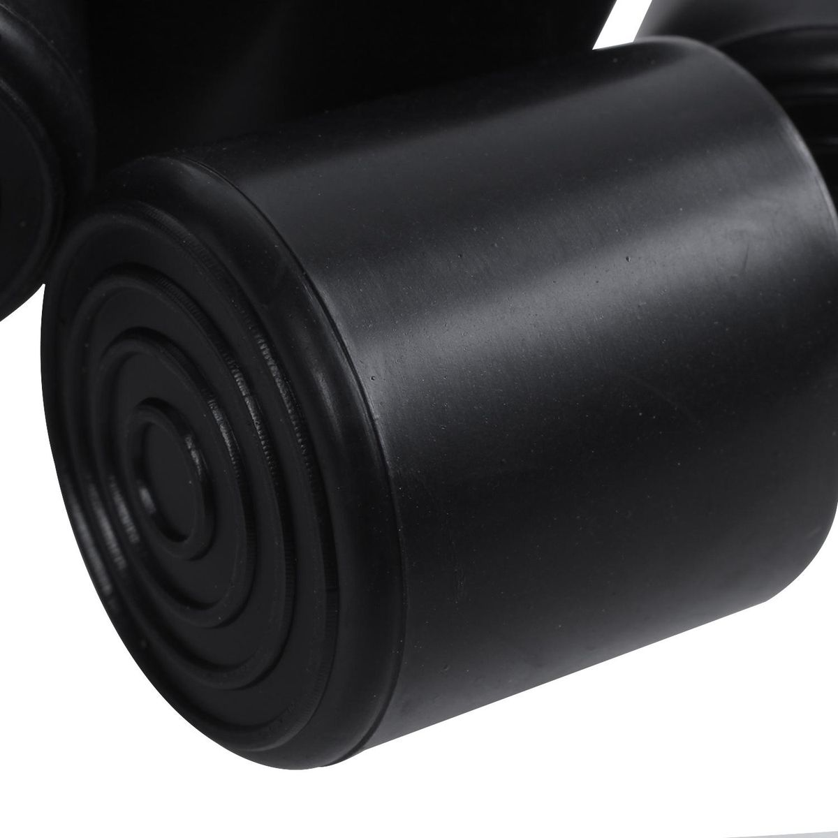 Rubber Furniture Crutch Feet Stool Chair Leg Tip Pad 4Pcs Black