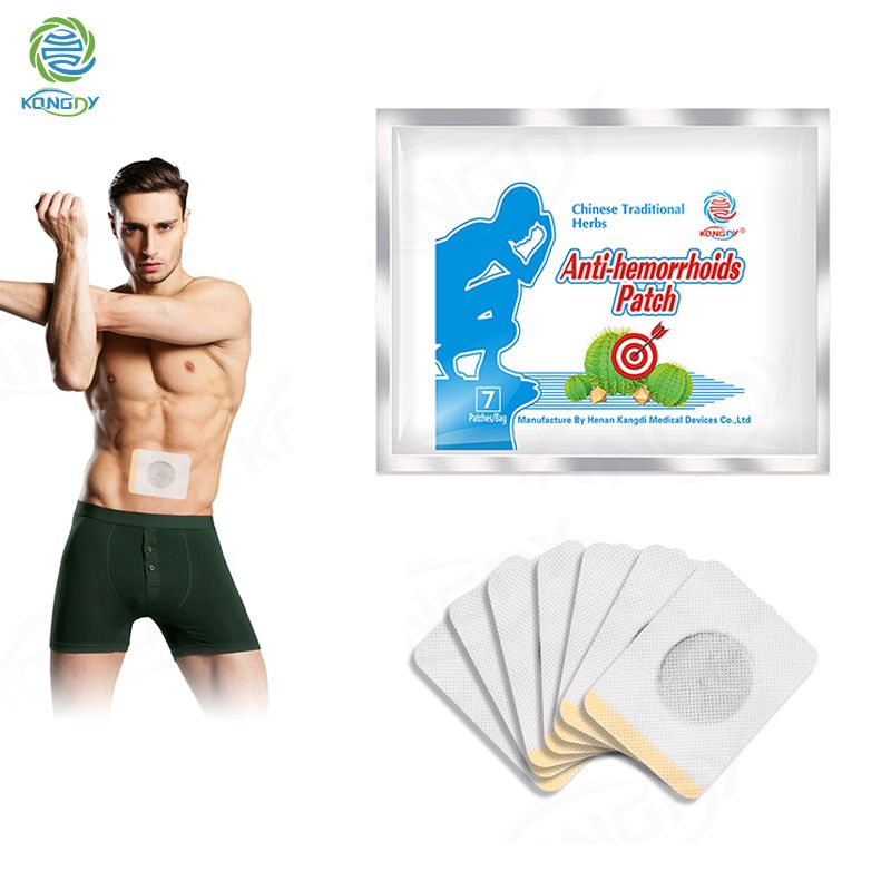 42PCS=6Bags Anti Hemorrhoid Patch Internal Or External Hemorrhoids Therapy Powerful Hemorrhoids
