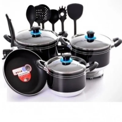 Non-stick Cookware Set - 12 Pieces