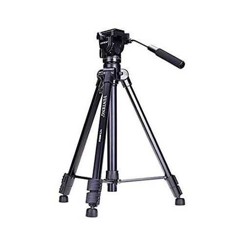 Standard 880 Portable Lightweight Video/Camera Tripod Stand With Fluid Head - Black
