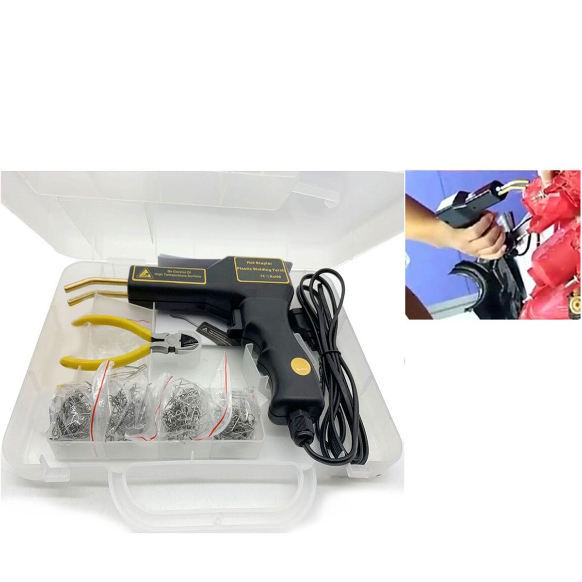 Auto Bumper Repair Handy Plastic Welding Machine Patch Crack Repair Welding Machine