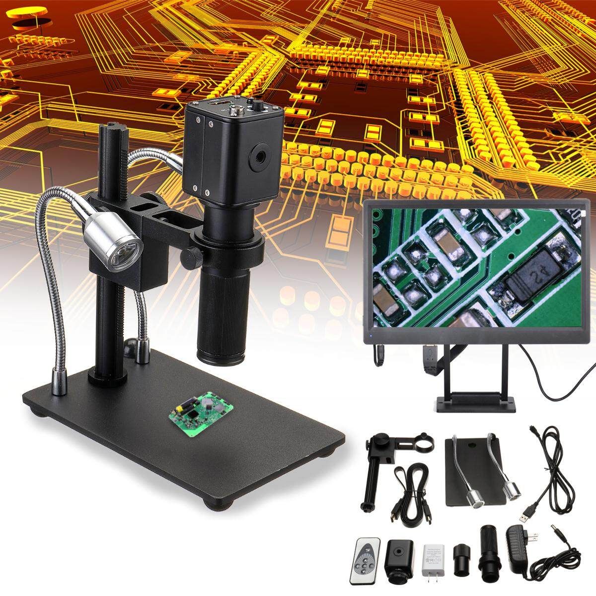 HD 1080p Industrial Camera Microscope CCD 2.0MP Digital Camera Electronic Magnifier USB 2.0