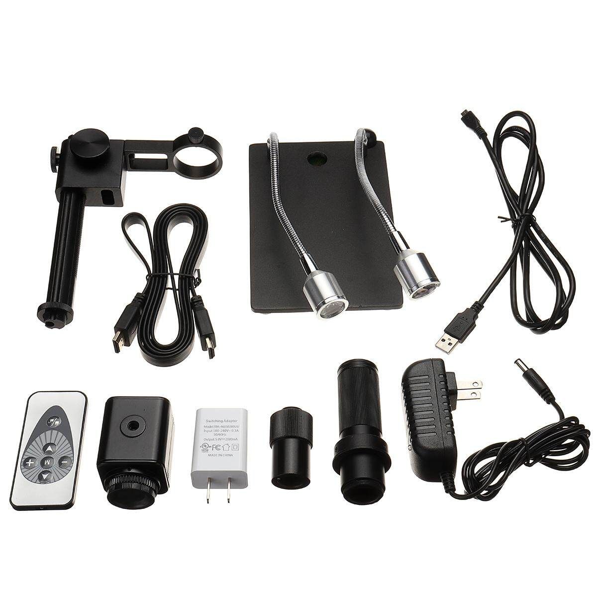 HD 1080p Industrial Camera Microscope CCD 2.0MP Digital Camera Electronic Magnifier USB 2.0