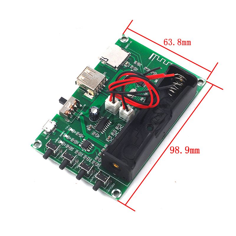PAM8403 Bluetooth Amplifier Audio Board 5W*2 Lithium