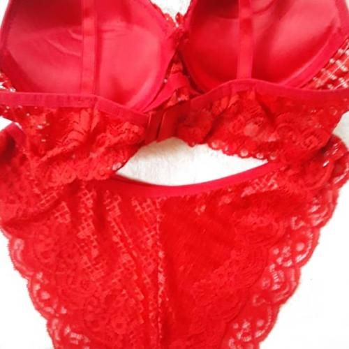 Turkish Ladies Padded Underwear Bra 80/85/75 & Pant (L-M) For Women