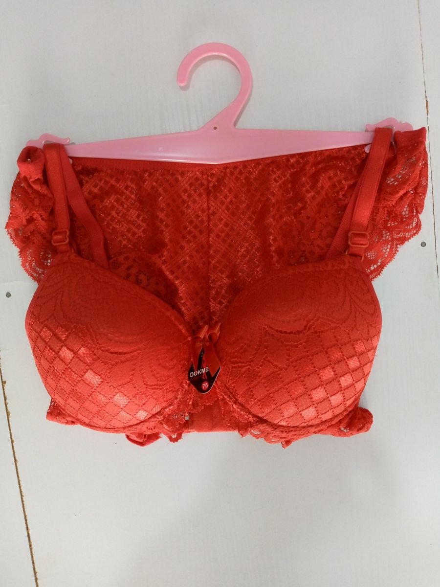 Turkish Ladies Padded Underwear Bra 80/85/75 & Pant (L-M) For Women