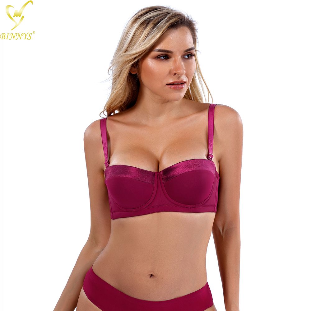 Women's Underwire Contour Multiway Full Coverage Strapless Bra Plus Size