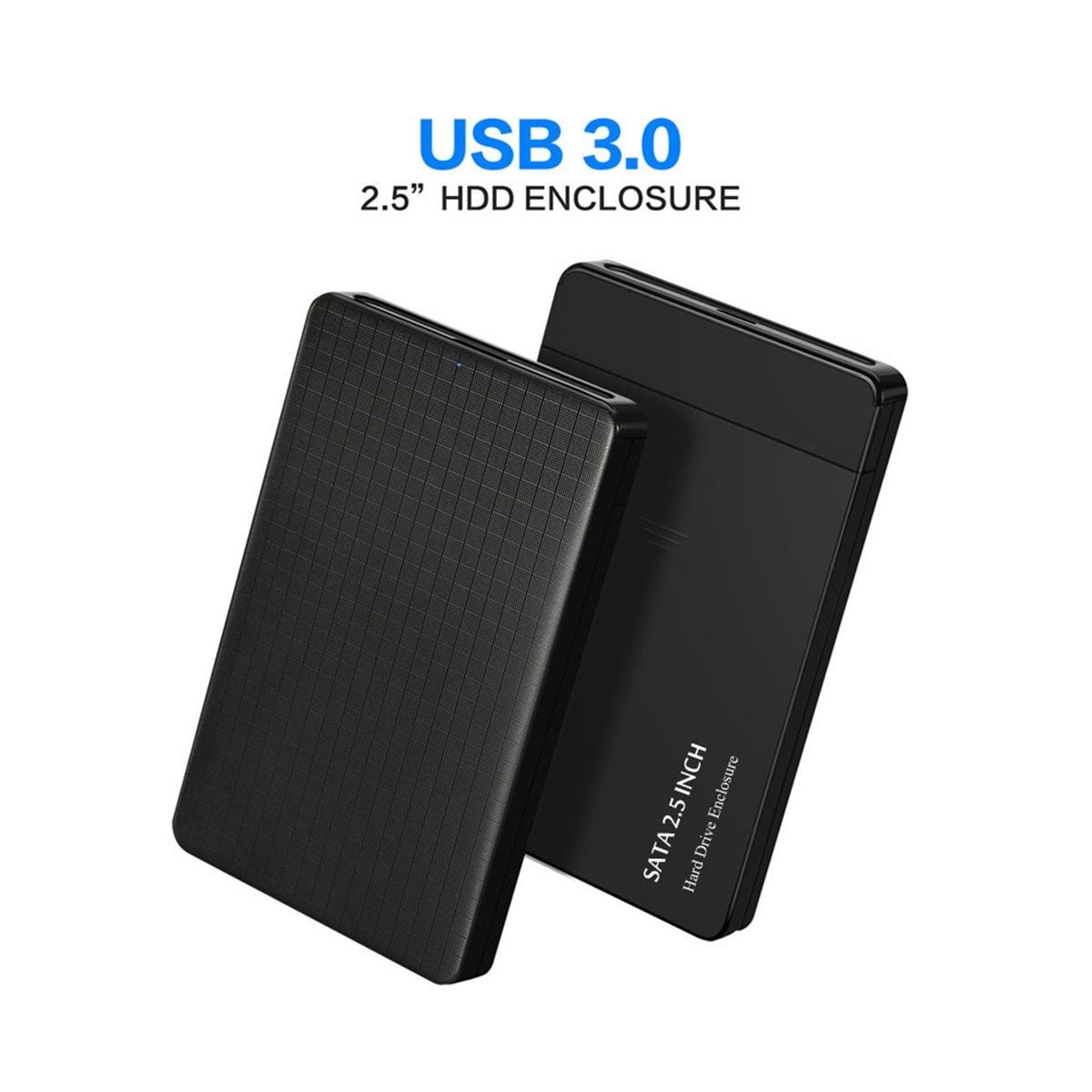 USB 3.0 Mobile HDD Enclosure Case 2.5-Inch SATA Supports