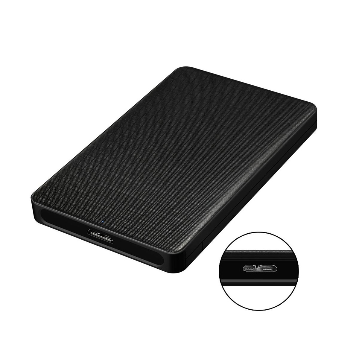 USB 3.0 Mobile HDD Enclosure Case 2.5-Inch SATA Supports