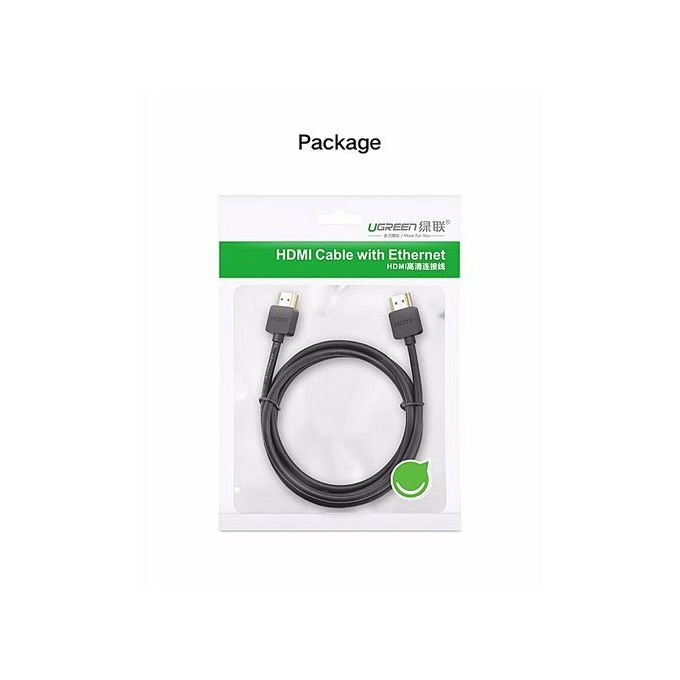 0.5Meter Slim HDMI Cable HDMI To HDMI Cable HDMI 2.0 4K 3D For Apple TV PS3 Projector HD LCD Computer Cables By HonTai