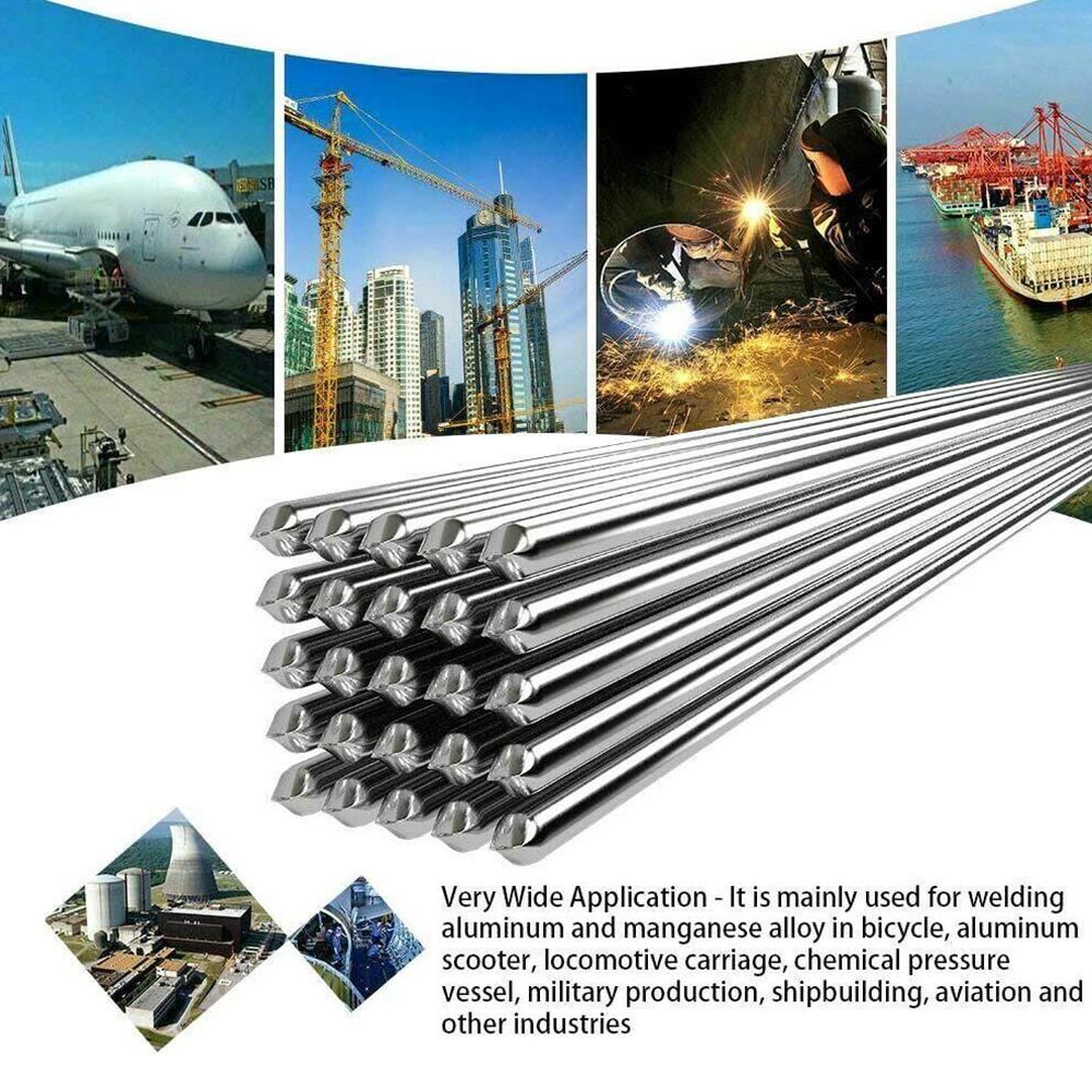 1.6/2mm Easy Aluminum Welding Rods Low Temperature Aluminium Welding Rod Electrodes Welding Sticks Soldering Supplies