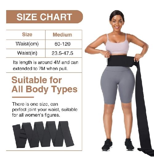 Women Ladies Female Slimming Tummy Wrap Shapewear