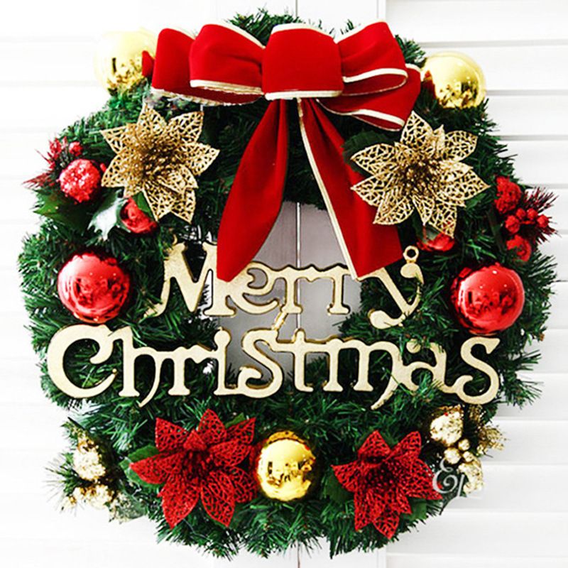 Christmas Wreath Decorative Door Pendant