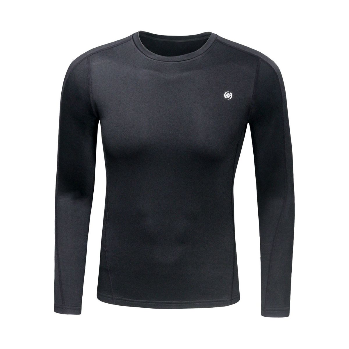 2PCS Men Winter Thermal Underwear Fleece Lining Thick Warm O