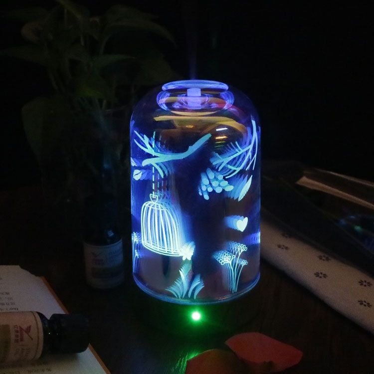 AOD-8 Jungle Discovery Bedroom Mini Humidifier EU Plug
