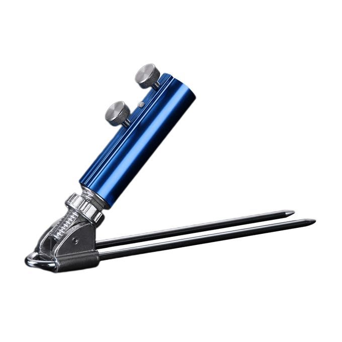 Sturdy Ground Rod Holder Stand Anti-Scratch Fish Pole Blue